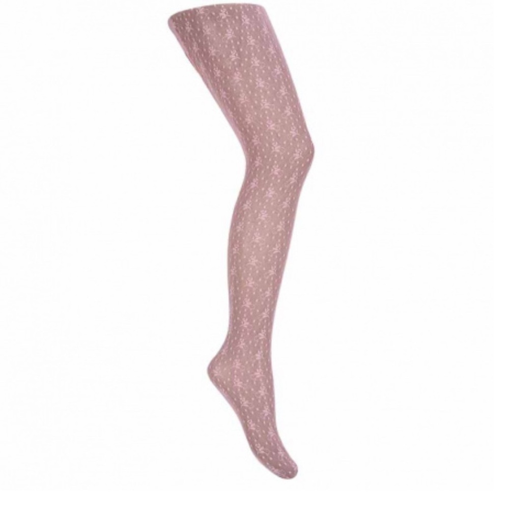 Cóndor NEW sz 4 toddler CONDOR CEREMONY SILK LACE PANTYHOSE pink